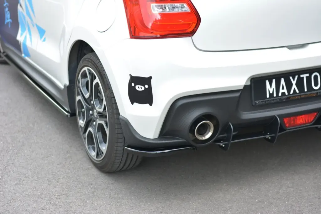 Rear Side Splitters compatible with Suzuki Swift Mk6