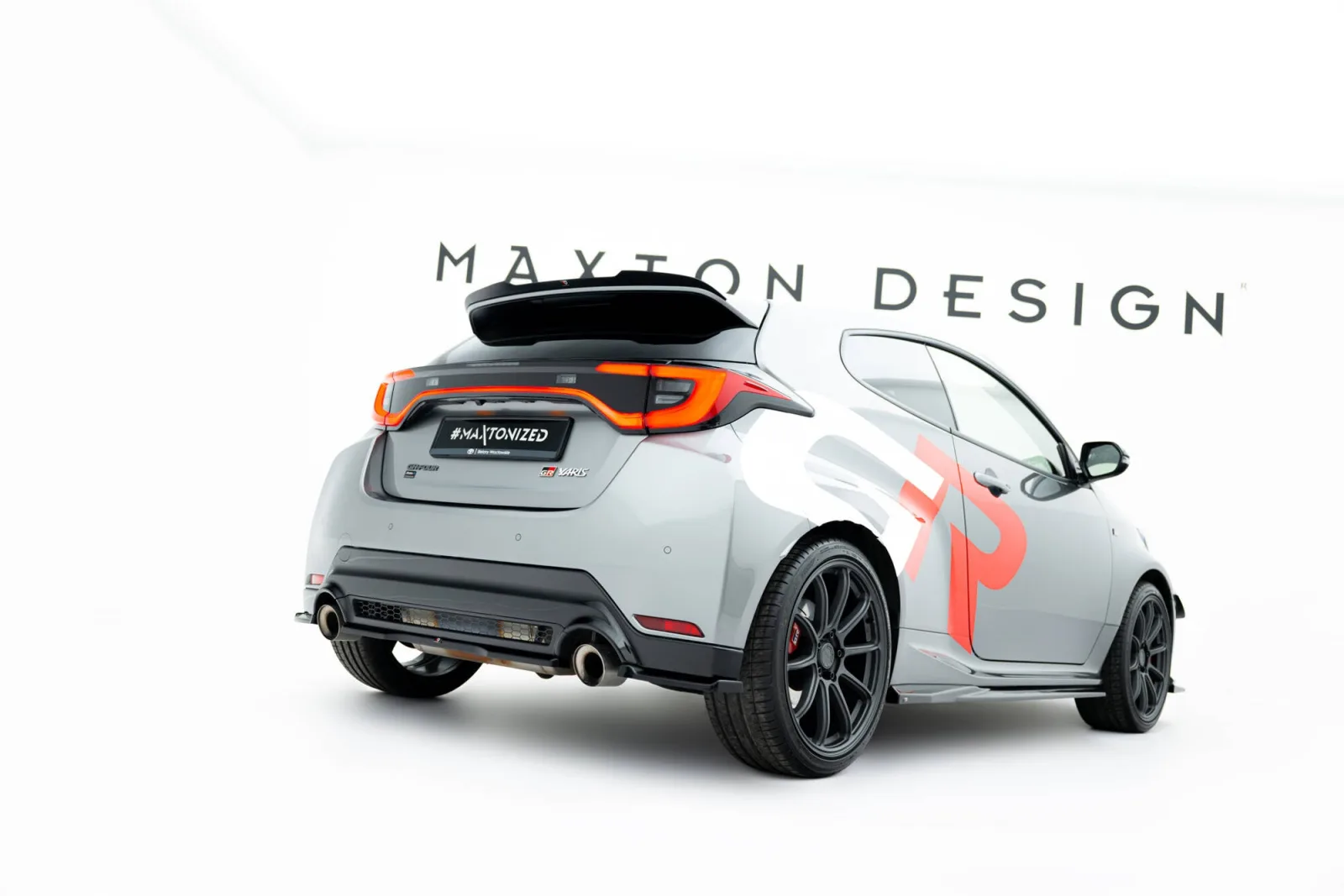 Rear Side Splitters compatible with Toyota GR Yaris Mk4 Facelift