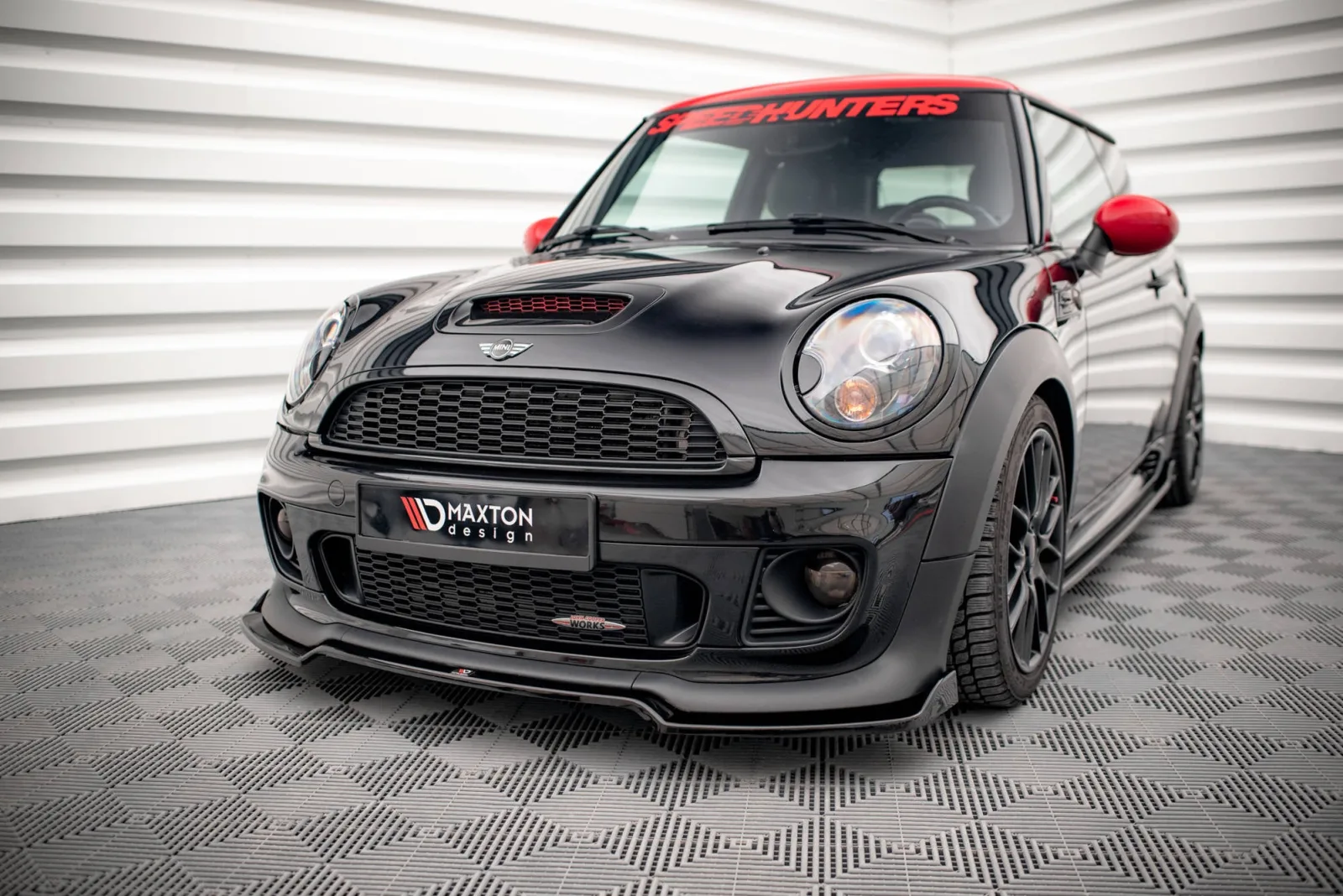 Front Splitter V.2 compatible with Mini Cooper John Cooper Works R56