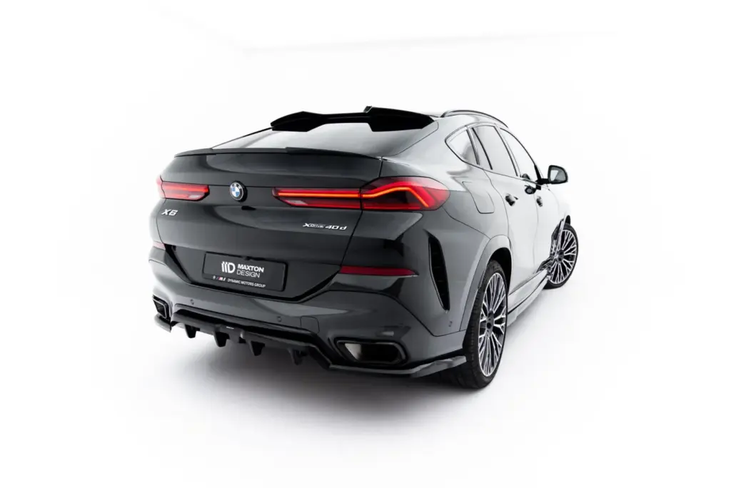 Rear Splitter (With Diffuser) V.1 compatible with BMW X6 M-Pack G06 Facelift