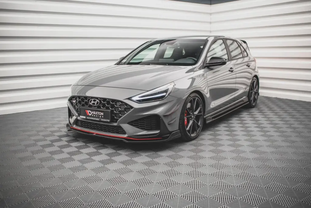 Front Splitter V.3 compatible with Hyundai I30 N / I30 N-Line Hatchback/Fastback Mk3 Facelift