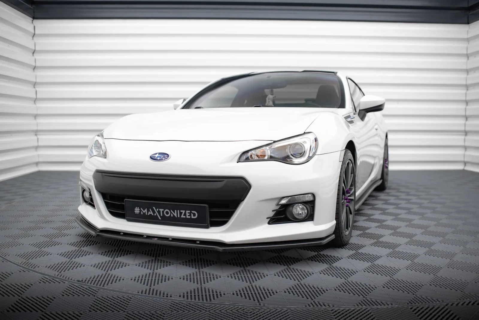 Front Splitter V.4 compatible with Subaru BRZ Mk1