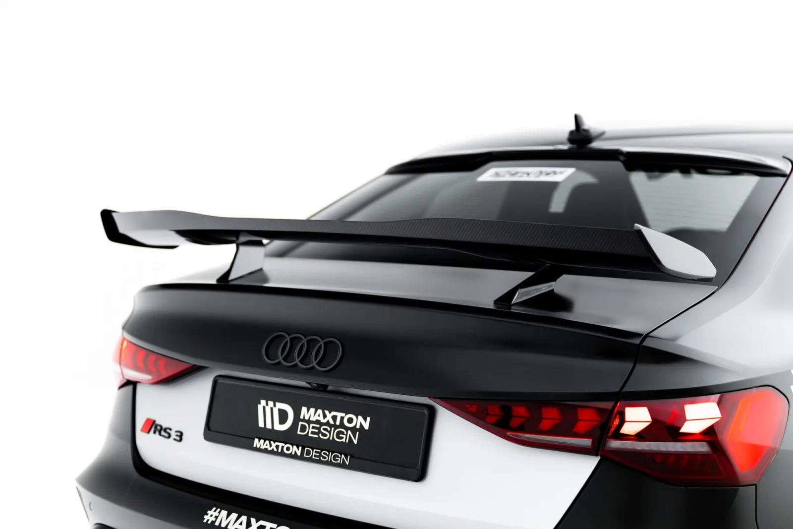 Carbon Spoiler compatible with Audi A3 / A3 S-Line / S3 / RS3 Sedan 8Y / 8Y Facelift