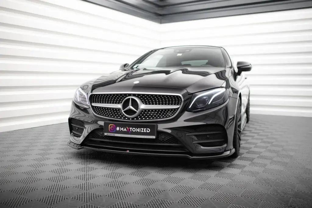 Front Splitter V.2 compatible with Mercedes-Benz E-Class W213 Coupe (C238) / Cabriolet (A238) AMG-Line / 53 AMG