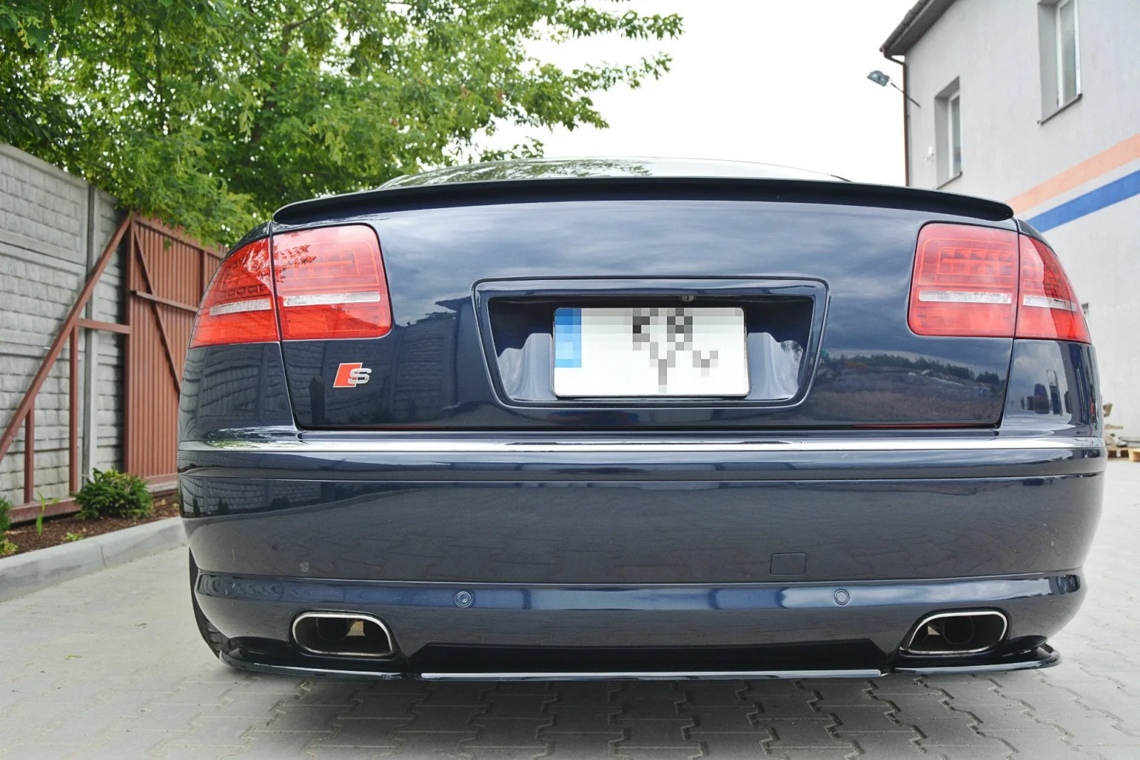 Rear Splitter compatible with Audi A8 W12 D3