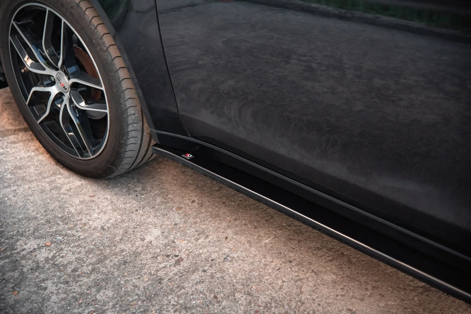 Side Skirts Diffusers compatible with Mitsubishi Lancer Mk8