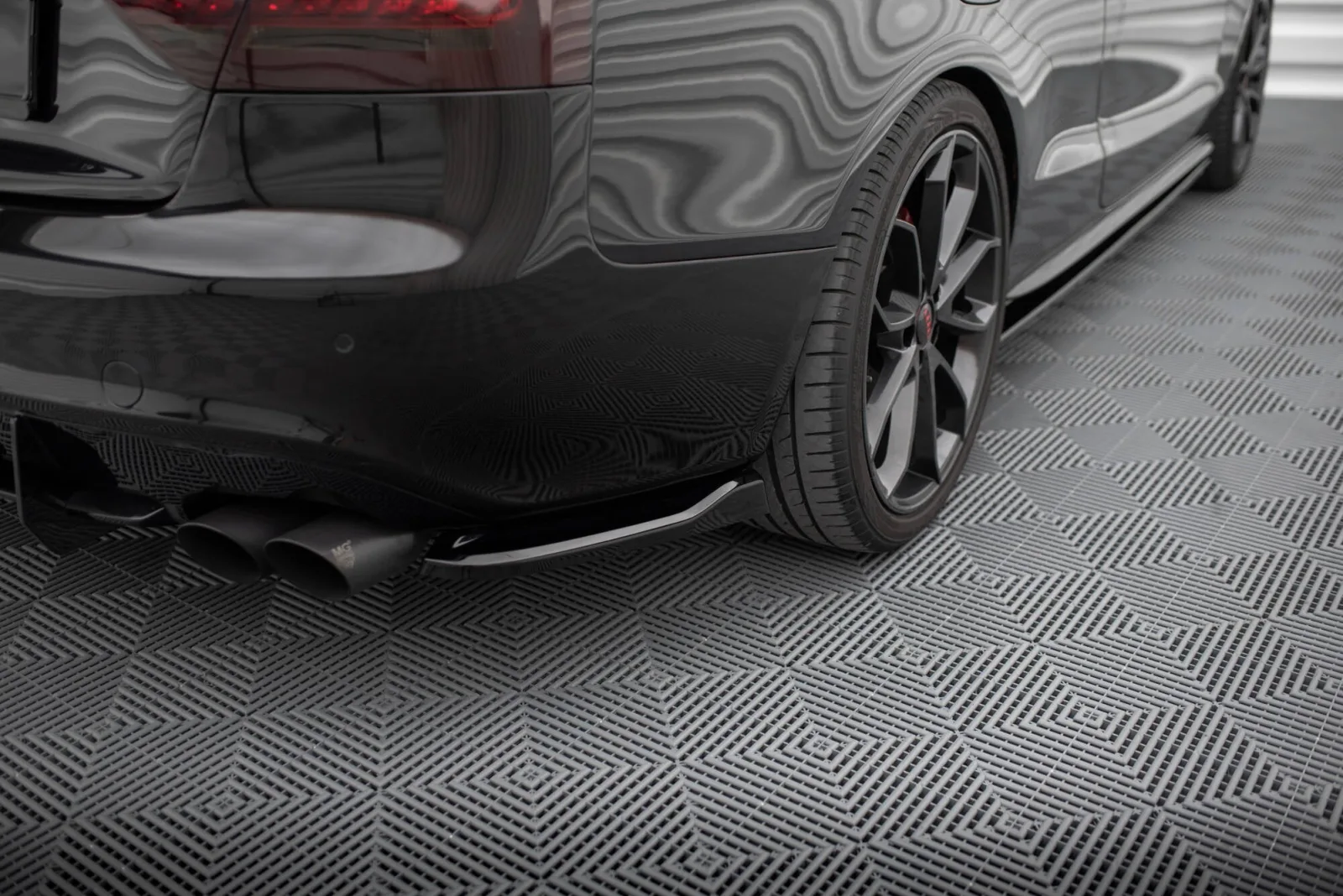 Rear Side Splitters V.1 compatible with Audi S5 / A5 S-Line Coupe / Cabriolet 8T
