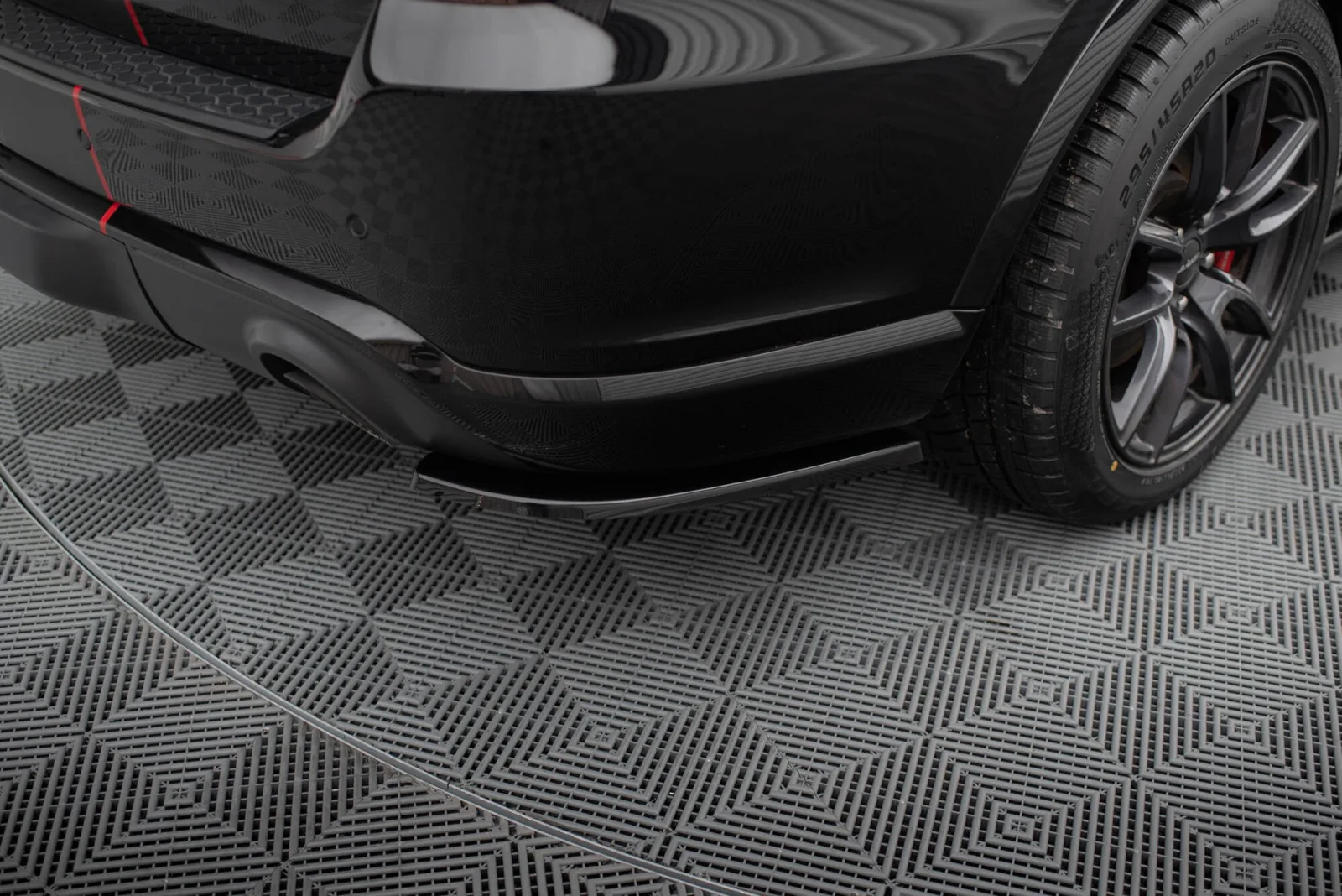 Rear Side Splitters compatible with Dodge Durango SRT Mk3