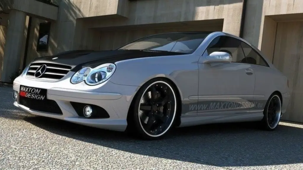 Side Skirts Diffusers compatible with Mercedes CLK W209 AMG Look