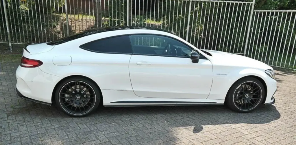Side Skirts Diffusers compatible with Mercedes C-class C205 63AMG Coupe