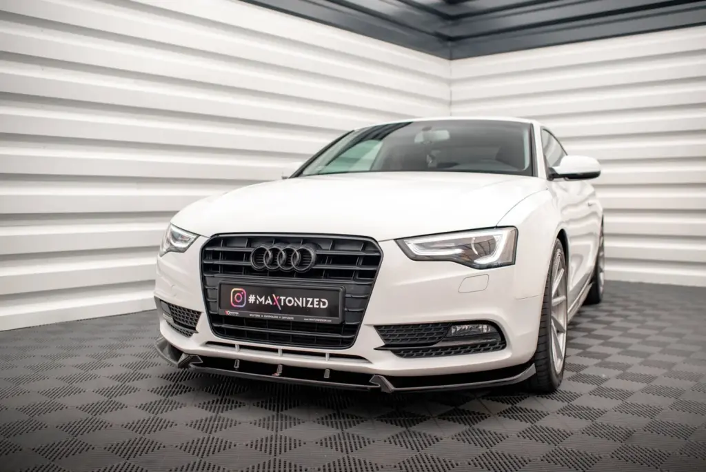 Front Splitter V.1 compatible with Audi A5 Coupe / Sportback 8T Facelift