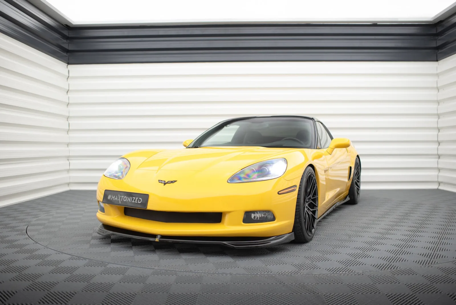 Front Splitter compatible with Chevrolet Corvette C6