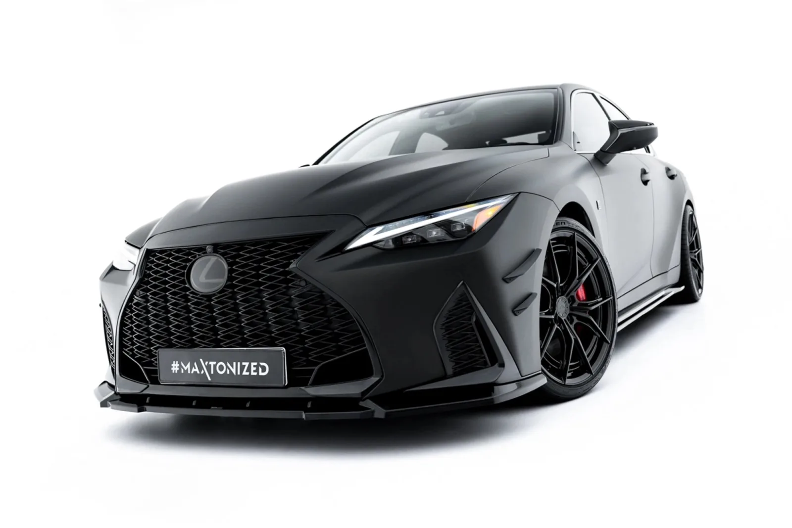 Front Splitter V.1 compatible with Lexus IS 500 Mk3 Facelift 2 (XE30)
