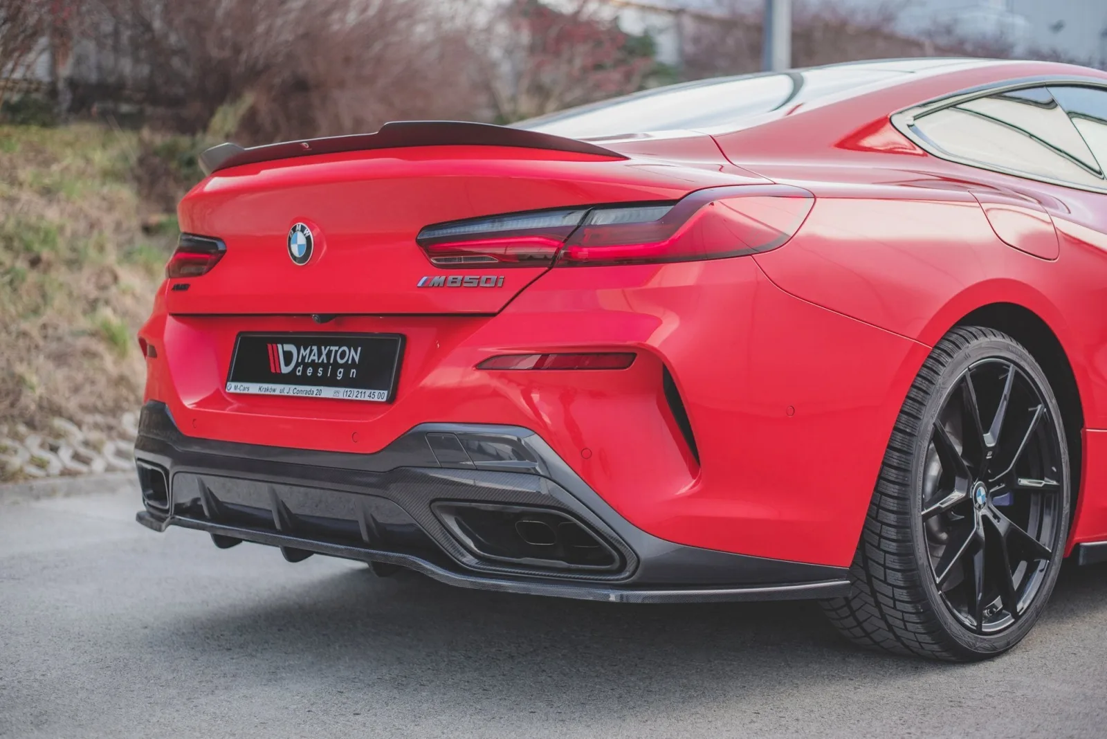 Rear Splitter (With Diffuser) compatible with BMW 8 Coupe M-Pack G15
