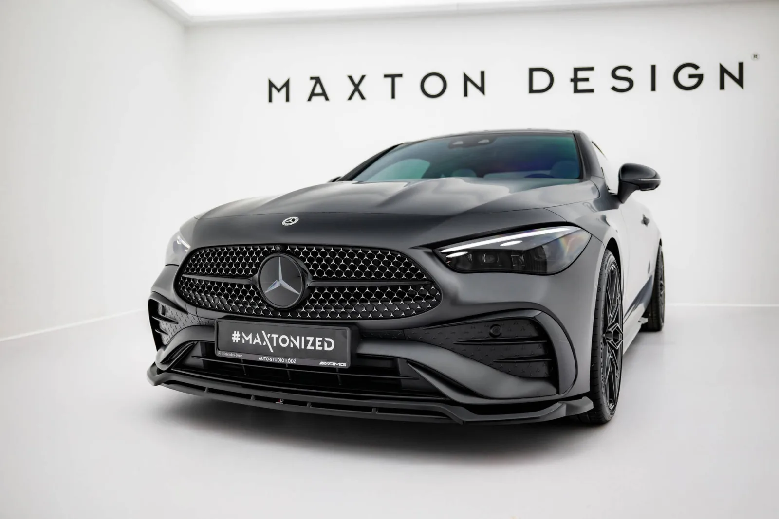 Front Splitter V.1 compatible with Mercedes-Benz CLE AMG-Line C236