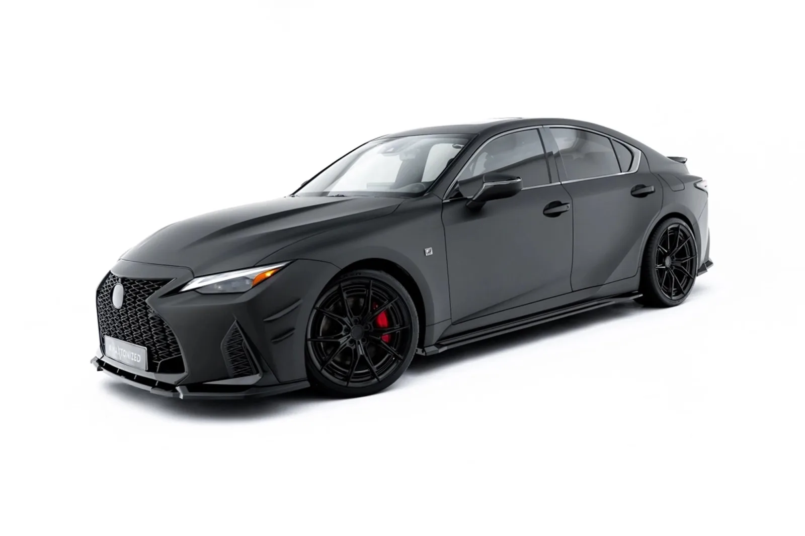 Set of Splitters compatible with Lexus IS 500 Mk3 Facelift 2 (XE30)