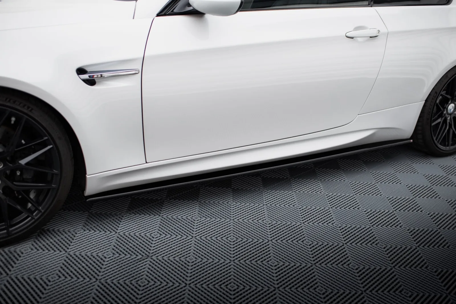 Side Skirts Diffusers compatible with BMW M3 E92 / Cabrio E93