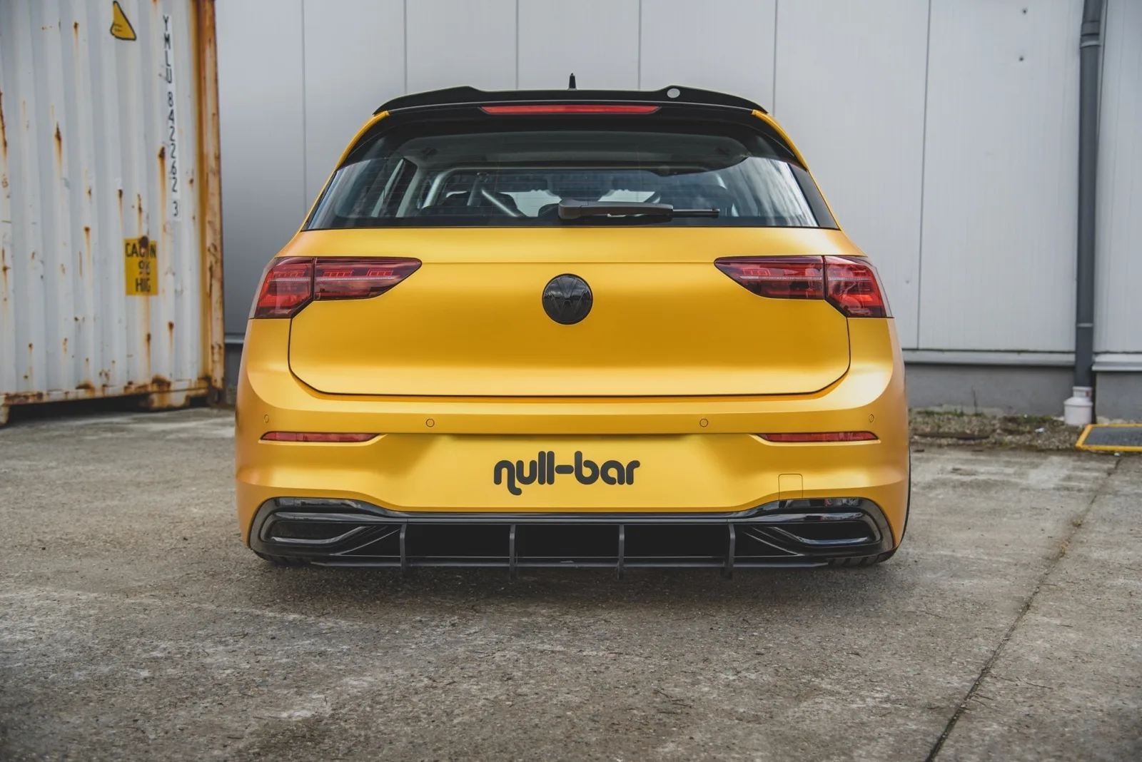 Rear Diffuser Street Pro V.2 compatible with Volkswagen Golf Mk8