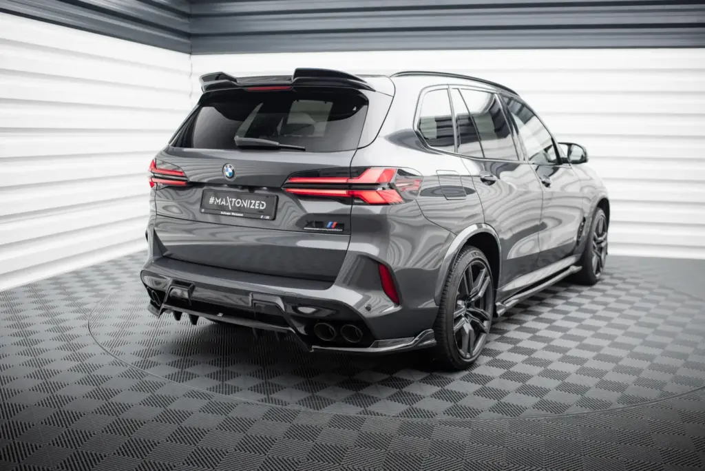 Rear Splitter (With Diffuser) compatible with BMW X5 M F95 / F95 Facelift