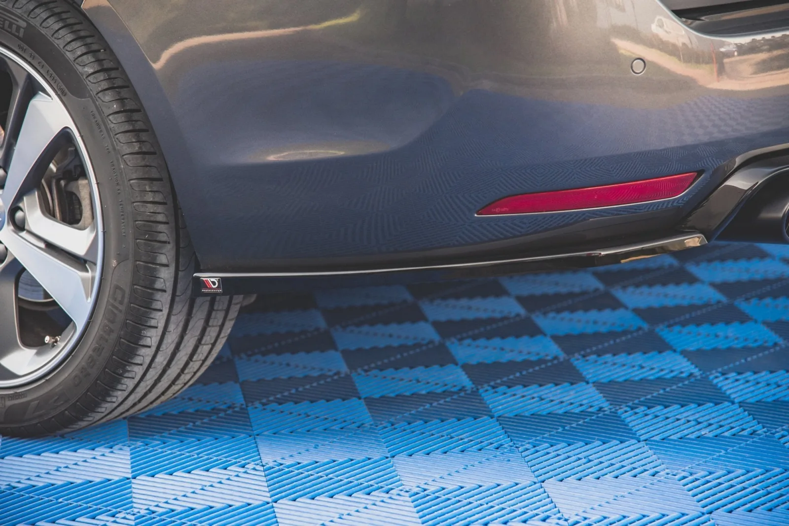 Rear Side Splitters V.2 compatible with Peugeot 308 SW Mk2