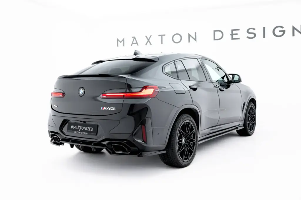Rear Splitter (With Diffuser) V.2 compatible with BMW X4 M-Pack G02 Facelift