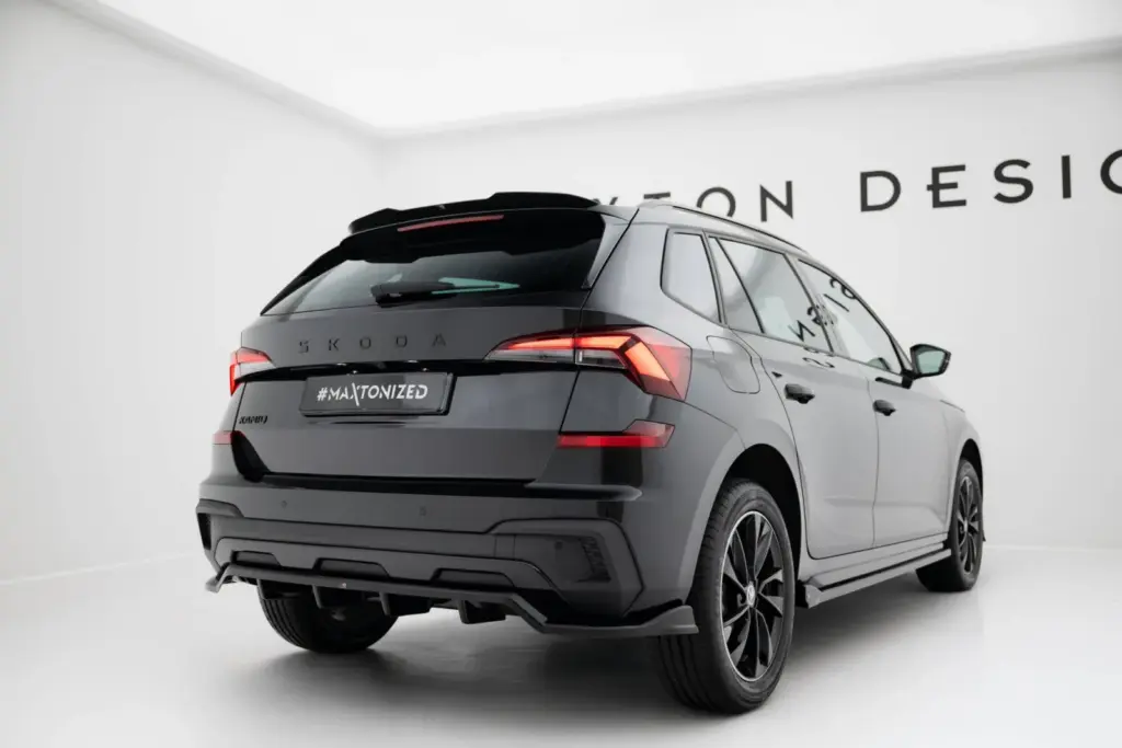 Rear Splitter (With Diffuser) compatible with Skoda Kamiq Monte Carlo Mk1 Facelift