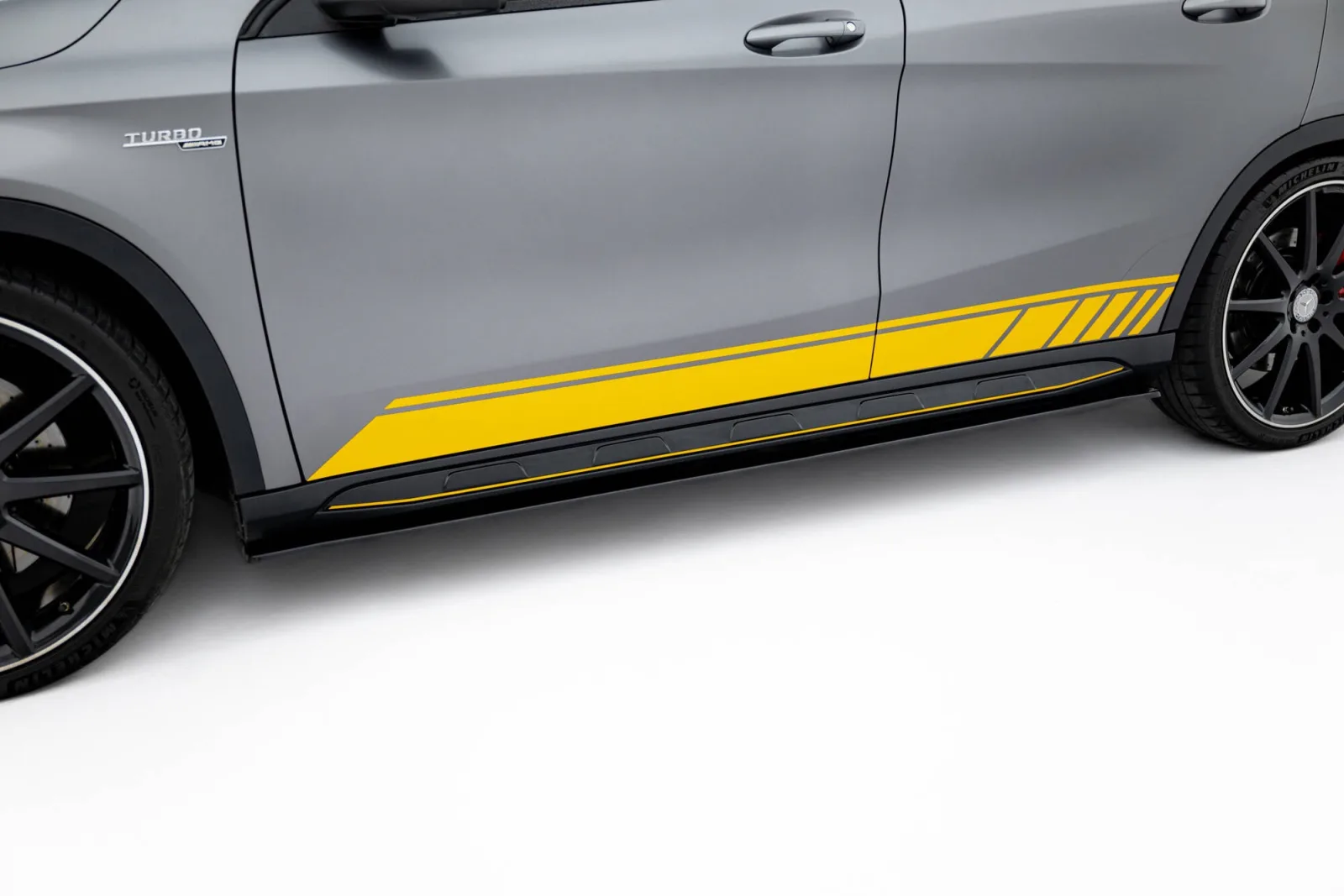 Side Skirts Diffusers V.1 compatible with Mercedes-Benz GLA 45 AMG