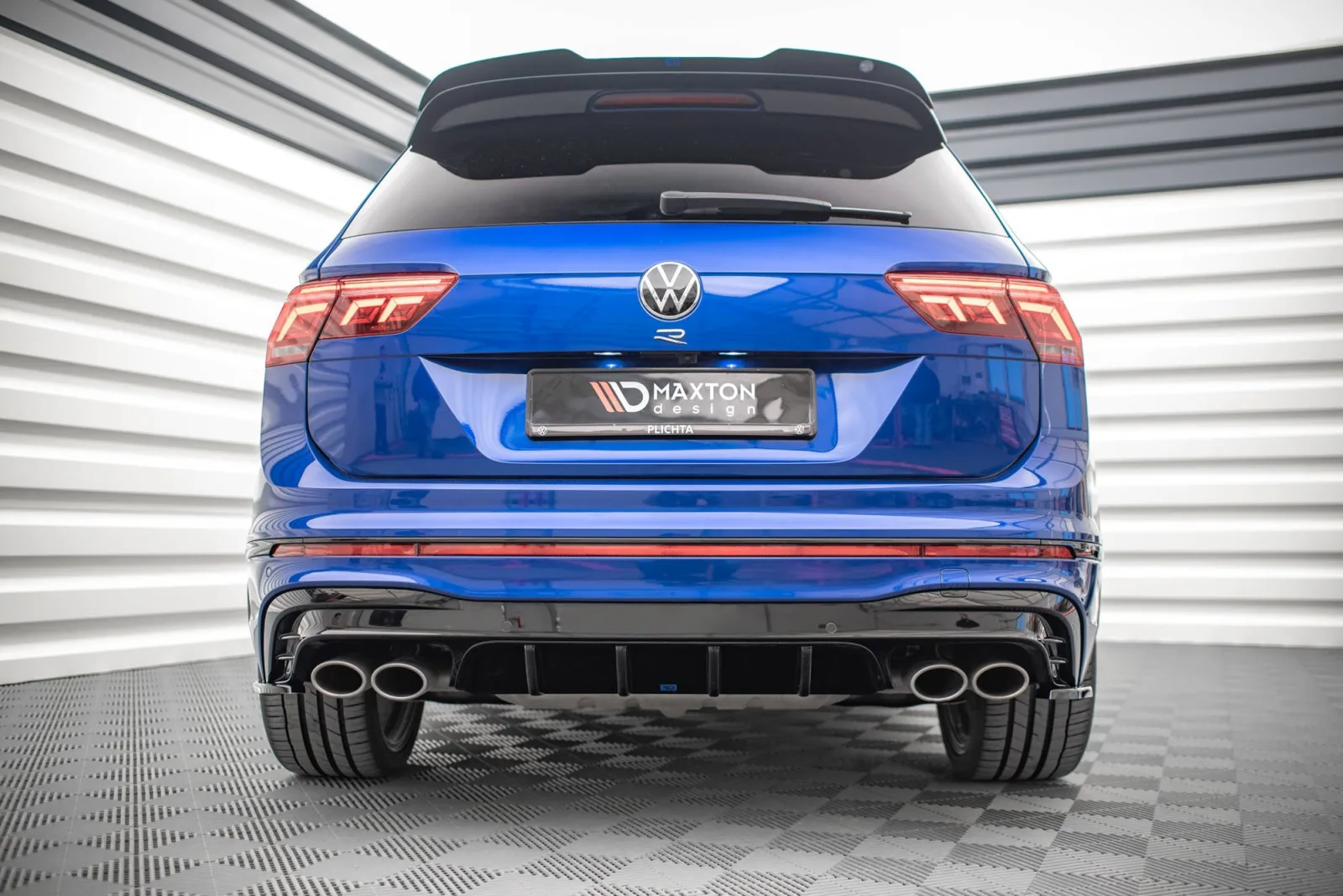 Rear Valance compatible with Volkswagen Tiguan R Mk2 Facelift