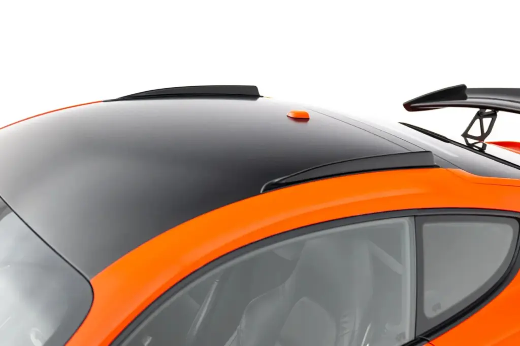 Short Roof Rails compatible with Porsche 718 Cayman Standard / S / T / GTS 982c