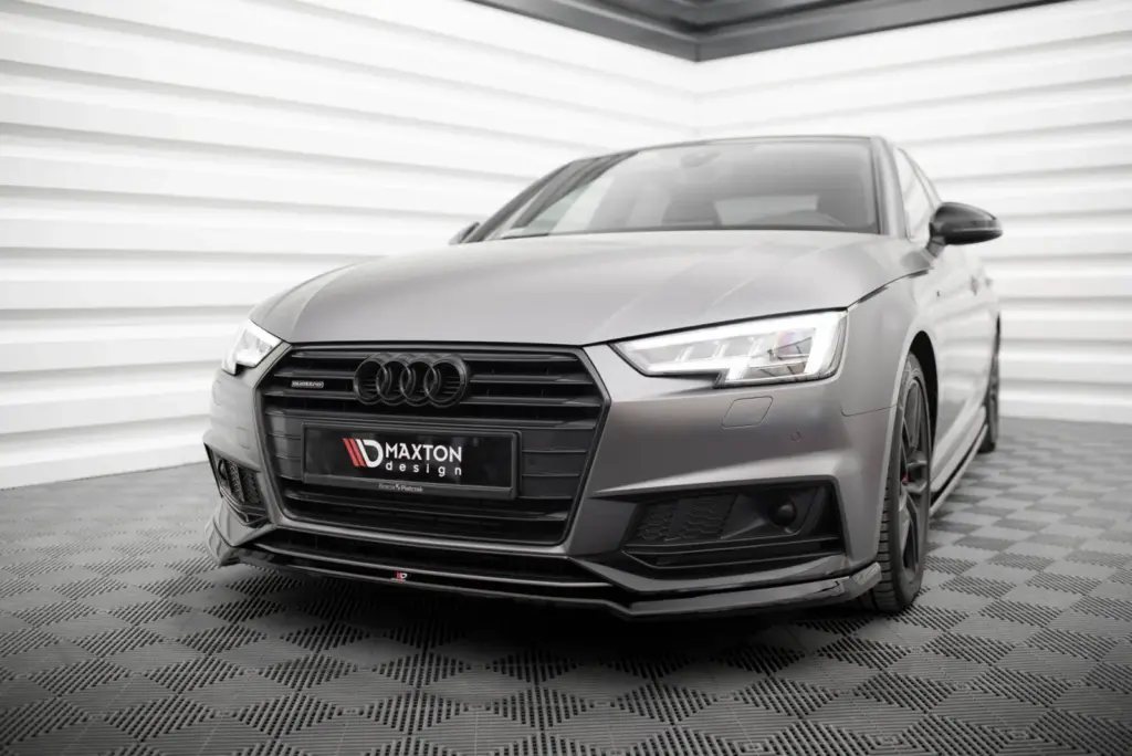 Front Splitter V.4 compatible with Audi S4 / A4 S-Line B9