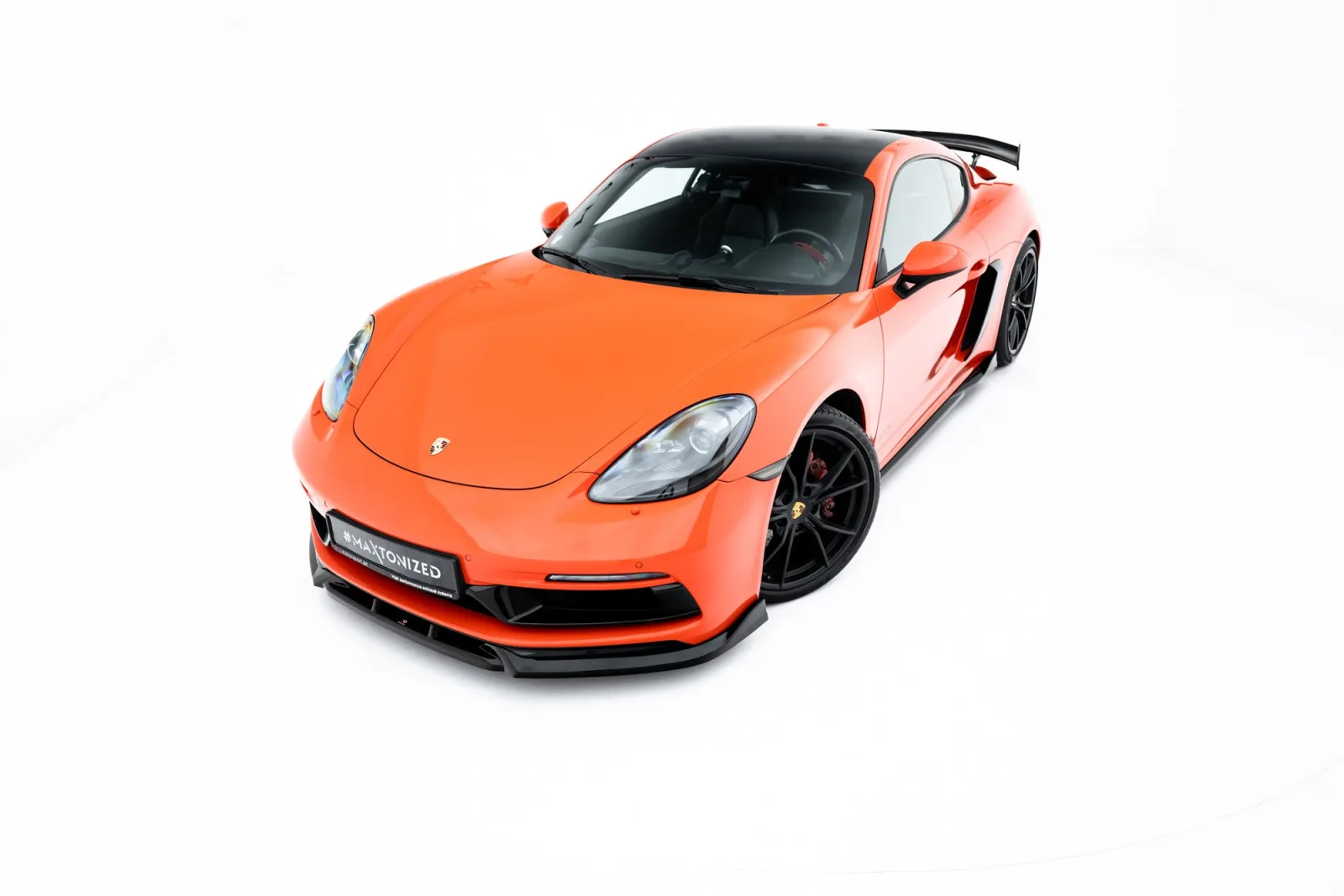 Front Splitter V.3 compatible with Porsche 718 Cayman GTS 982c