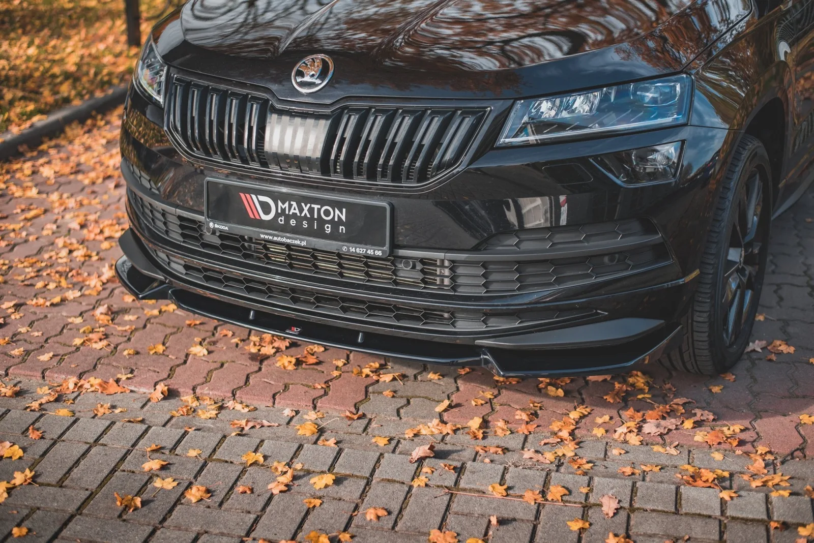 Front Splitter compatible with Skoda Karoq Sportline