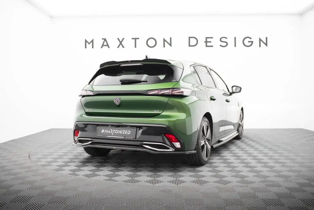 Rear Splitter (With Diffuser) compatible with Peugeot 308 GT Hatchback Mk3
