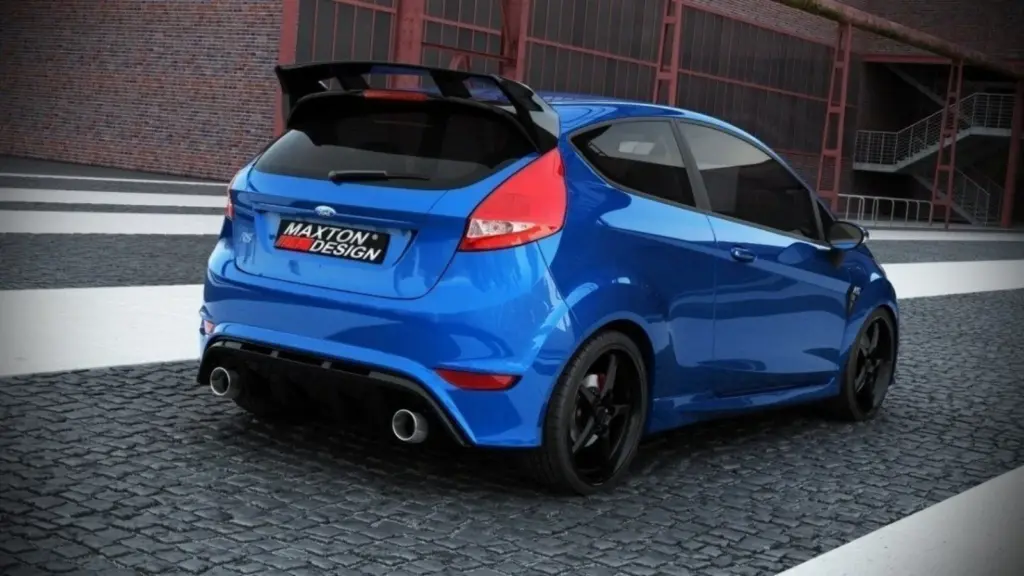 Roof Spoiler (RS Look) compatible with Ford Fiesta Mk7 / Mk7 FL