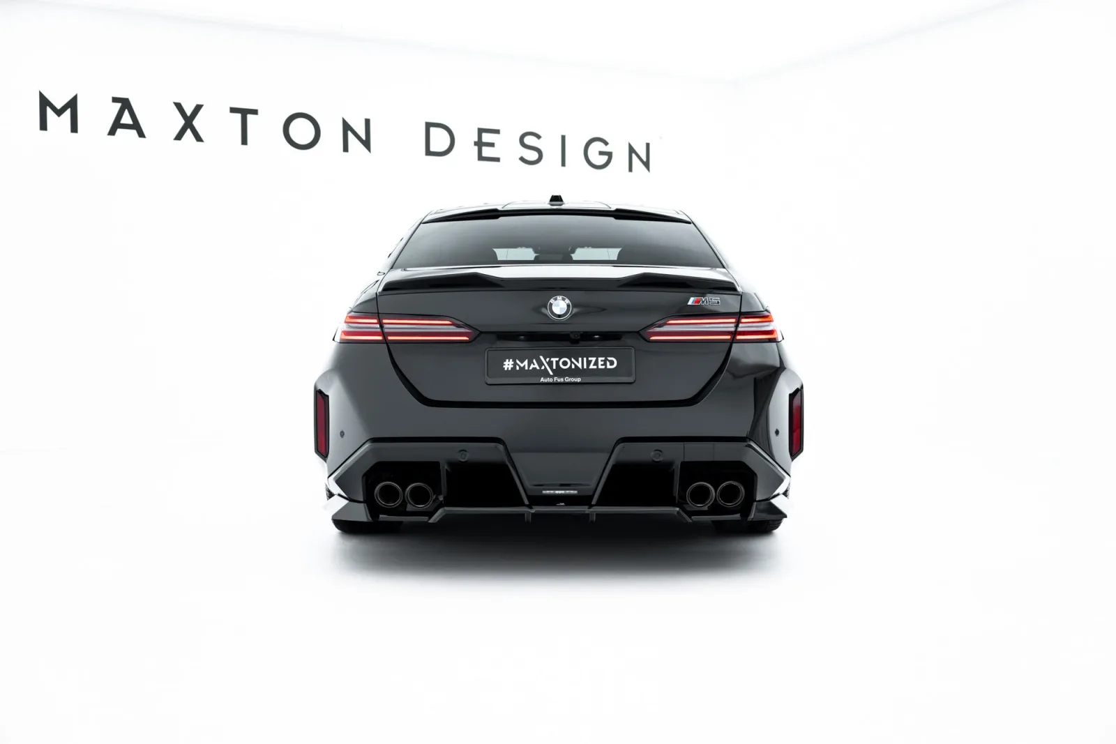 Rear Splitter (With Diffuser) compatible with BMW M5 Sedan / Touring G90