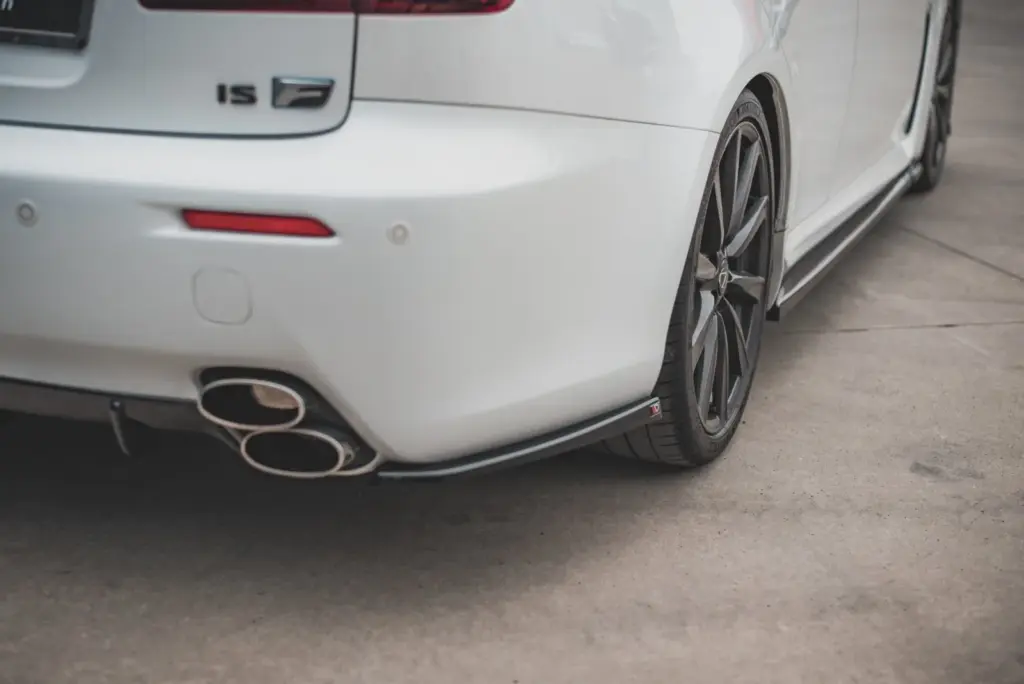 Rear Side Splitters compatible with Lexus IS F Mk2