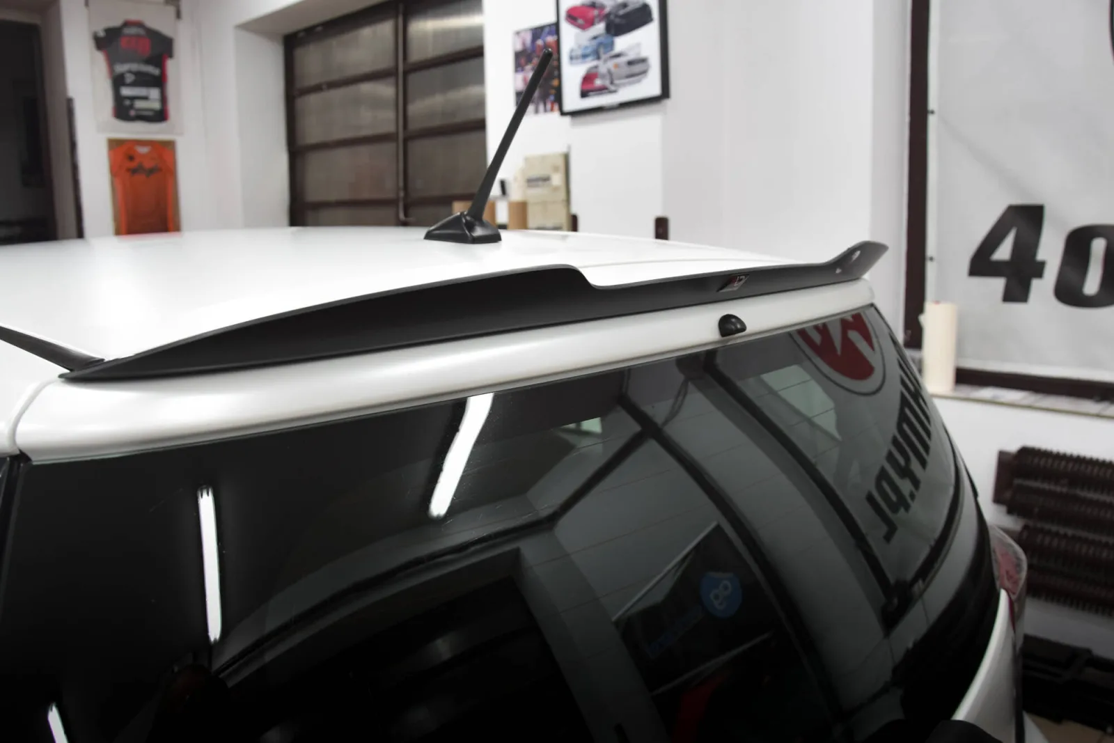 Spoiler Cap compatible with Toyota IQ