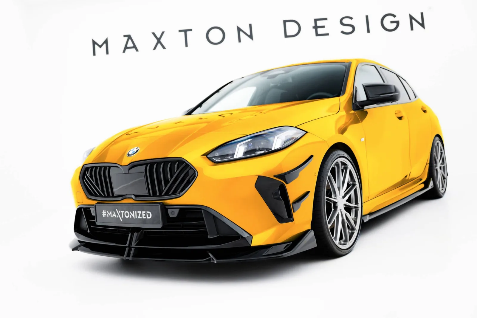 Front Splitter V.2 compatible with BMW 1 M-Pack F70