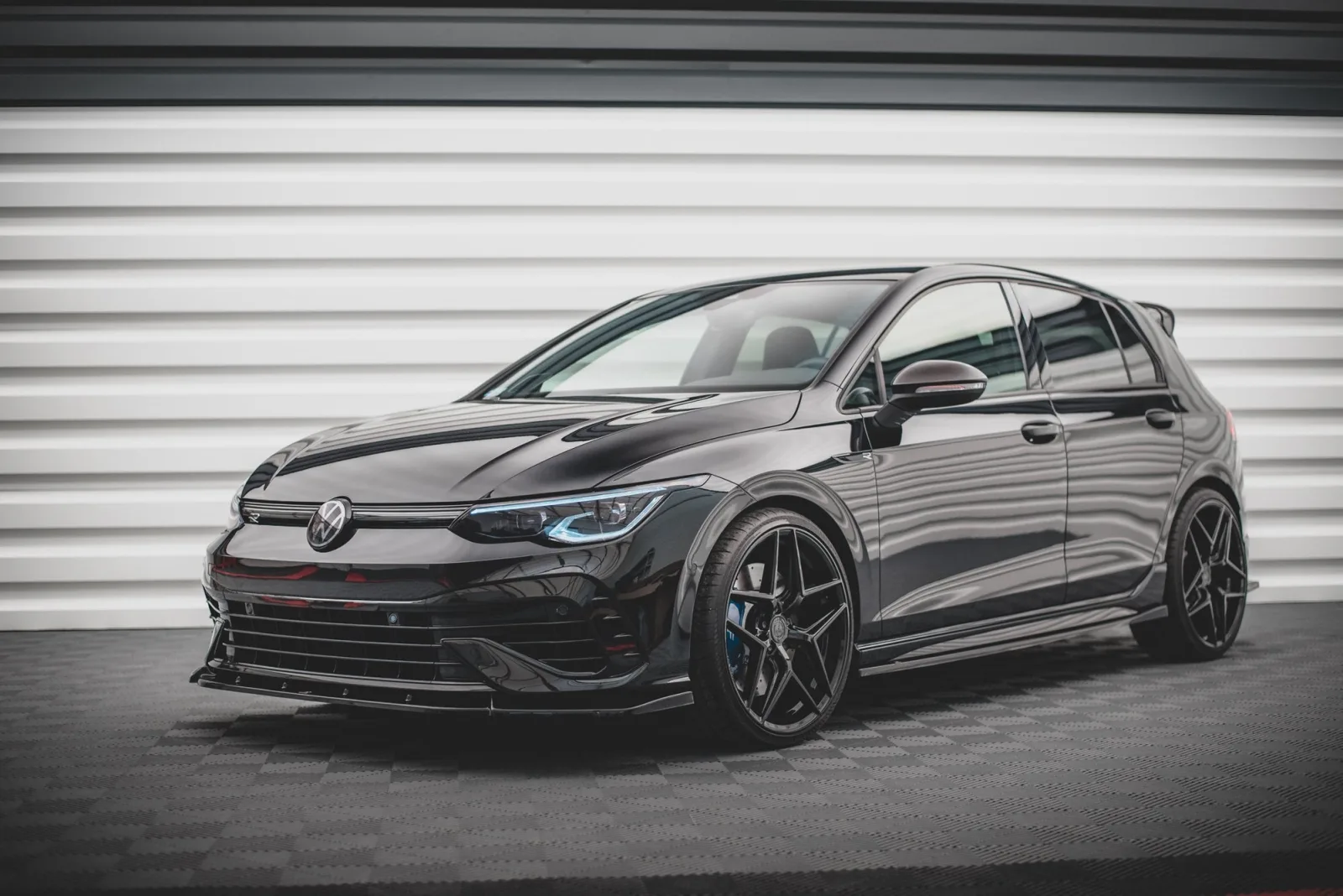 Set of Splitters compatible with Volkswagen Golf R Hatchback Mk8