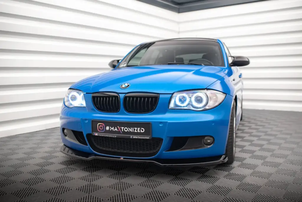 Front Splitter V.1 compatible with BMW 1 M-Pack E87 / E81 Facelift