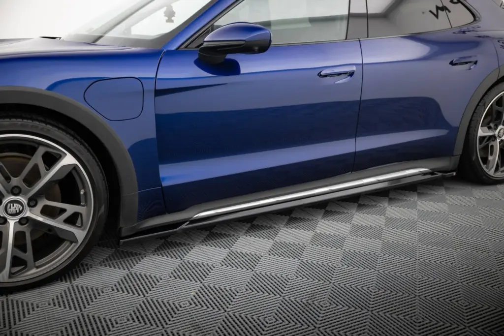 Side Skirts Diffusers compatible with Porsche Taycan Cross Turismo 4S