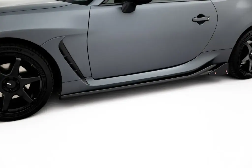 Side Skirts Diffusers V.1 + Flaps compatible with Toyota GR86 Mk1