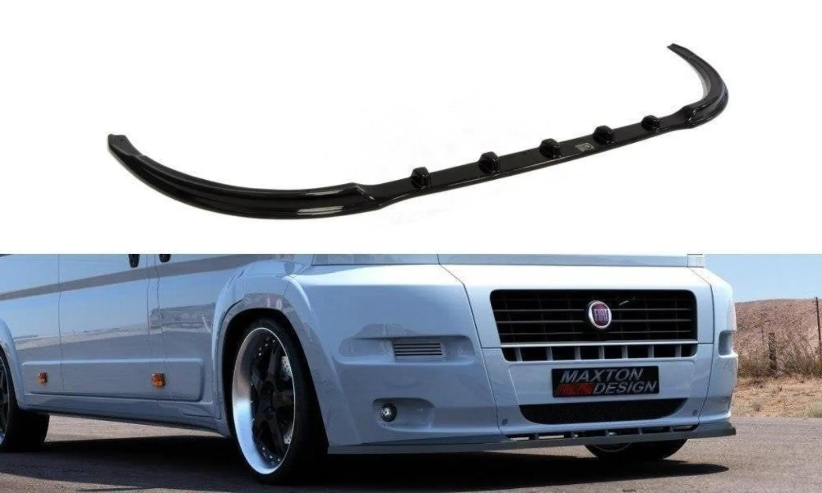 Front Splitter compatible with Fiat Ducato III (for standard Bumper)