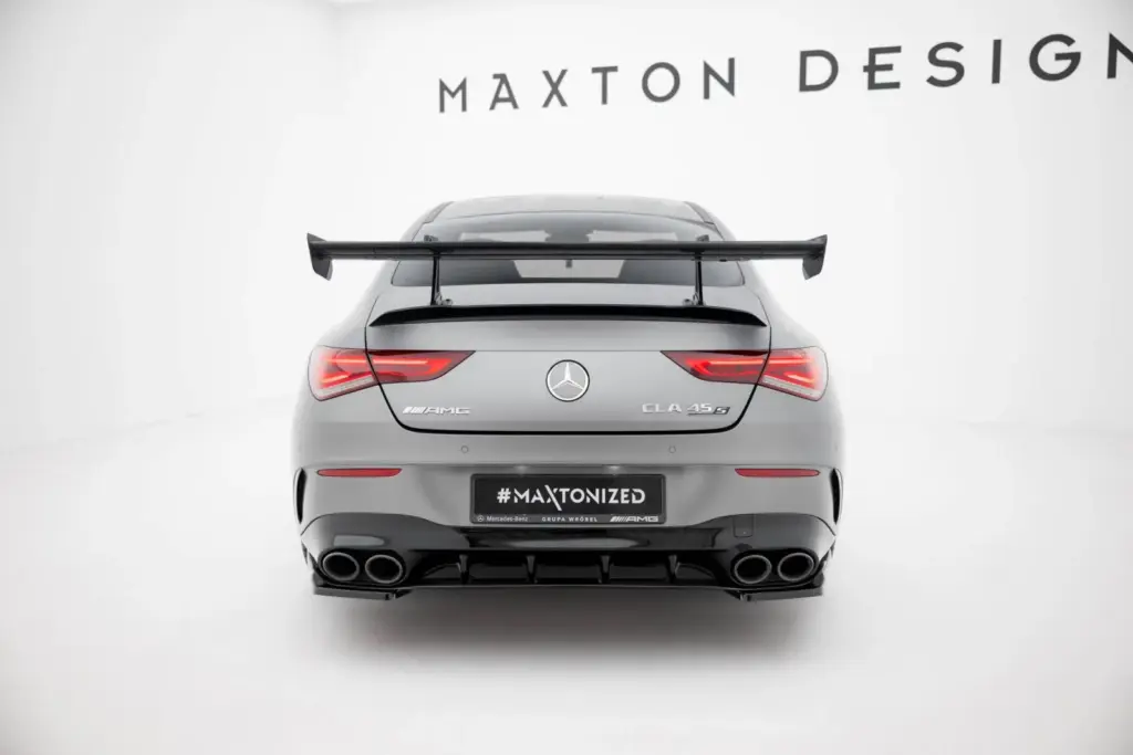 Carbon Spoiler With Top Mounts compatible with Mercedes-Benz CLA Coupe C118 / C118 Facelift