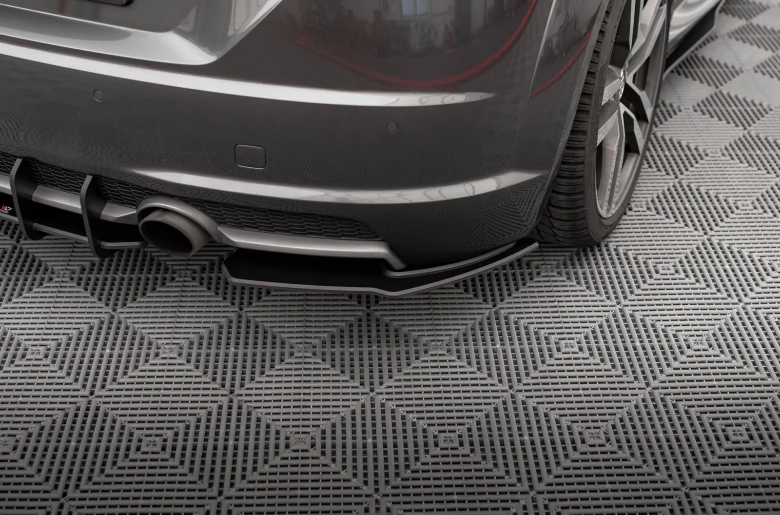 Rear Side Splitters Street Pro compatible with Audi TT S-Line 8S