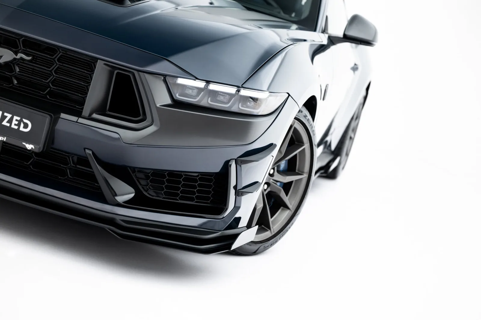 Front Flaps Flaps compatible with Ford Mustang Dark Horse Mk7