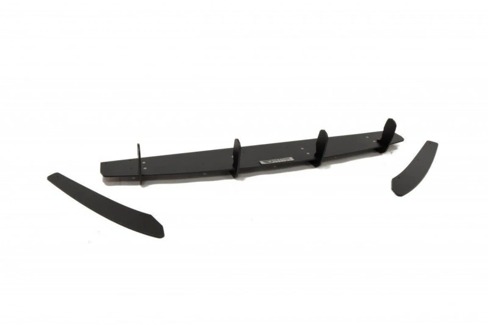 Rear Diffuser i Rear Side Splitters compatible with Audi A6 S-Line Sedan / Avant C7 (exhaust 2x1)