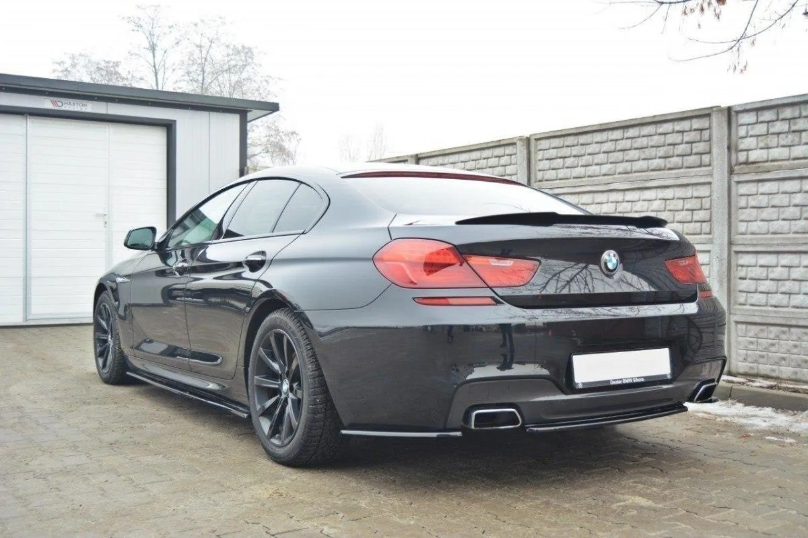 Rear Splitter compatible with BMW 6 Gran Coupé M-Pack (Without Diffuser)