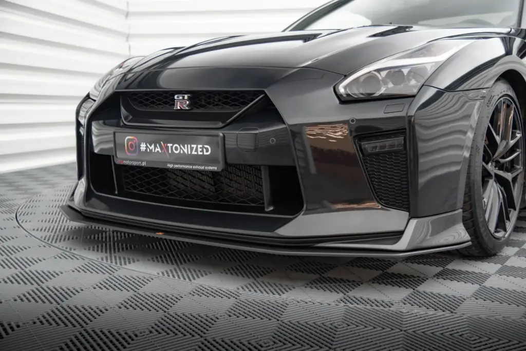 Front Splitter Street Pro compatible with Nissan GTR R35 Facelift