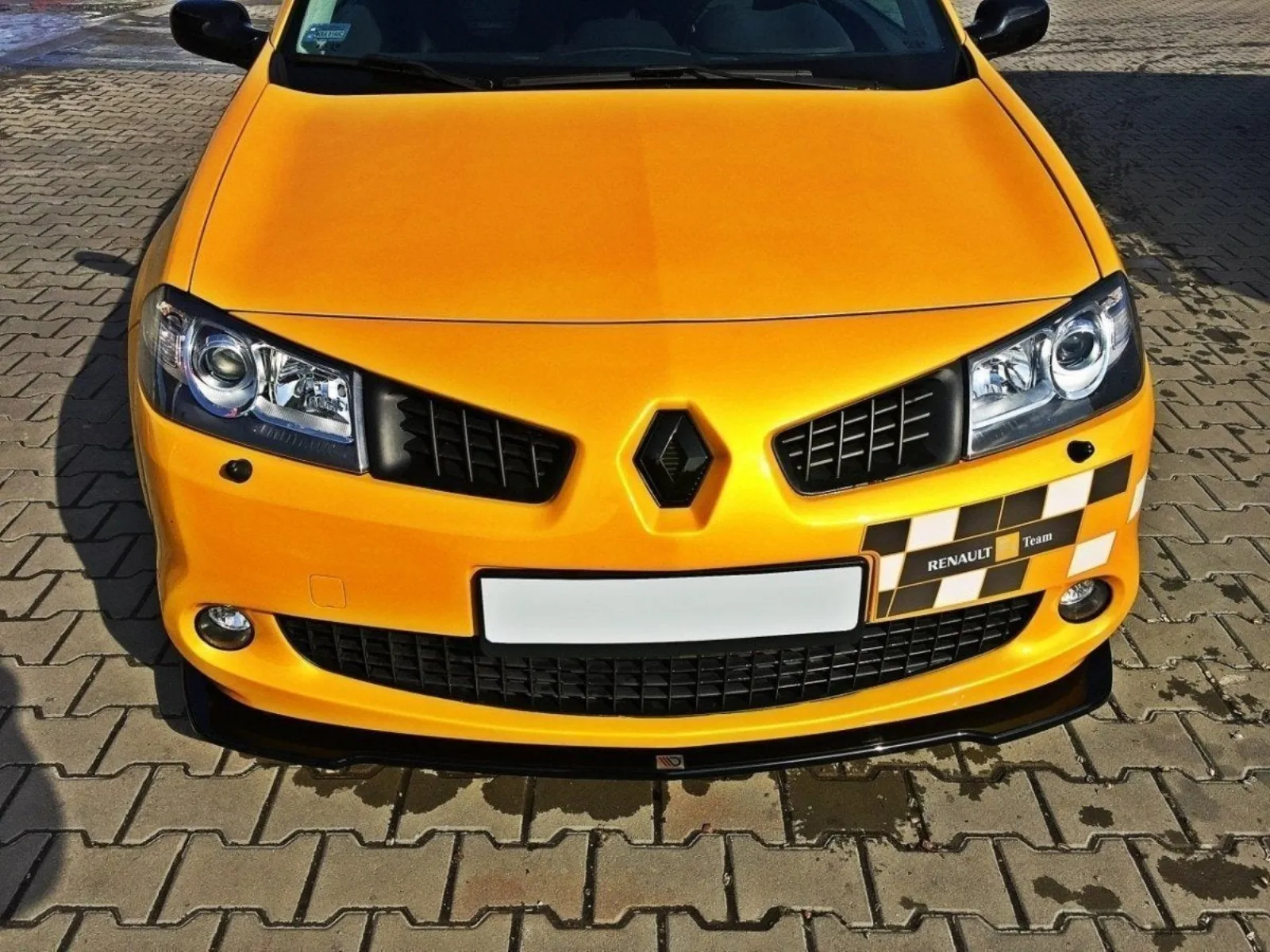 Front Splitter compatible with Renault Megane II RS Facelift